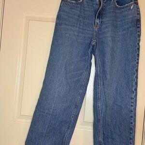 Abercrombie & Fitch Light Blue High Rise Jeans